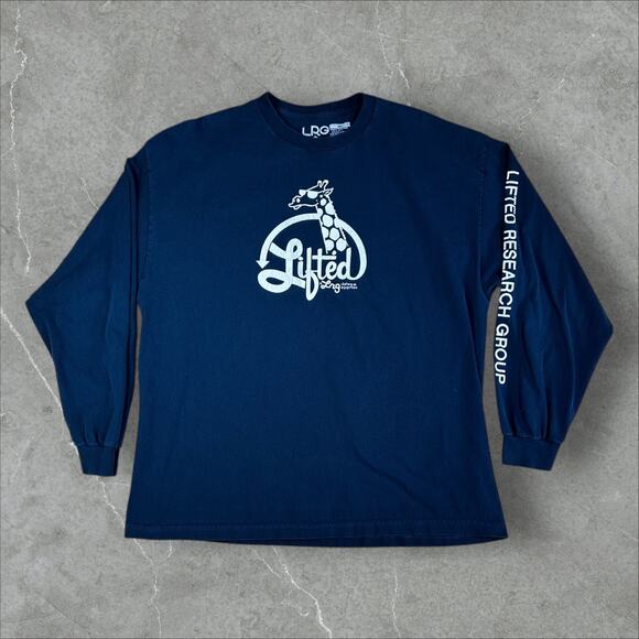 Lifted Research Group LRG Giraffe Long Sleeve Tee - Picture 1 of 3